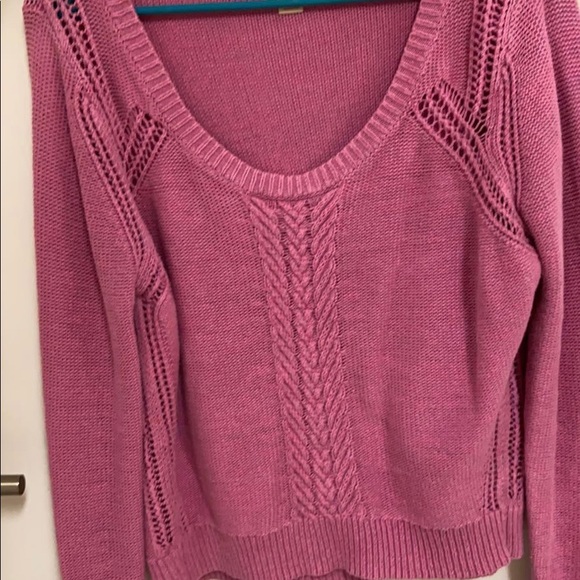 Pink Knitted Sweater: comfy, breathable - Picture 3 of 4